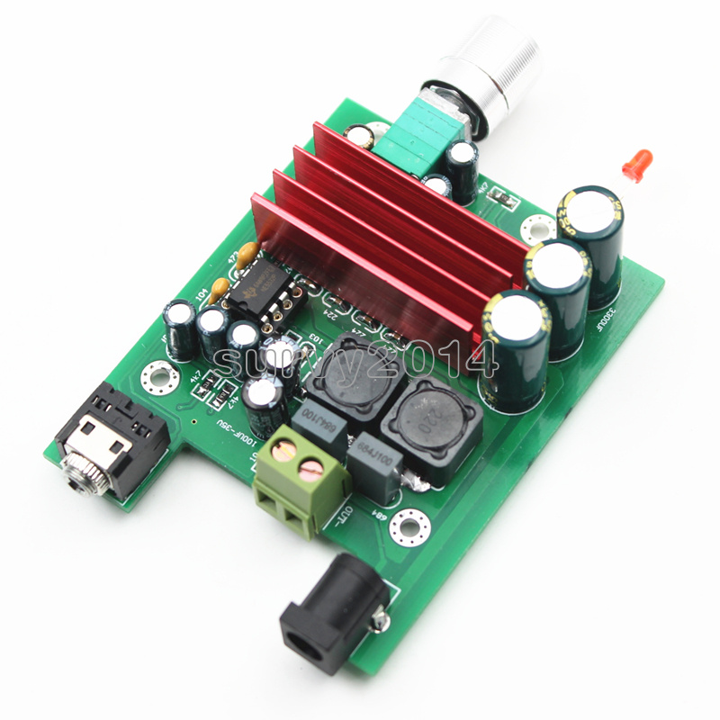 TPA3116D2 100W Subwoofer Digital Amplifier Board NE5532 OPAMP 8-25V ...