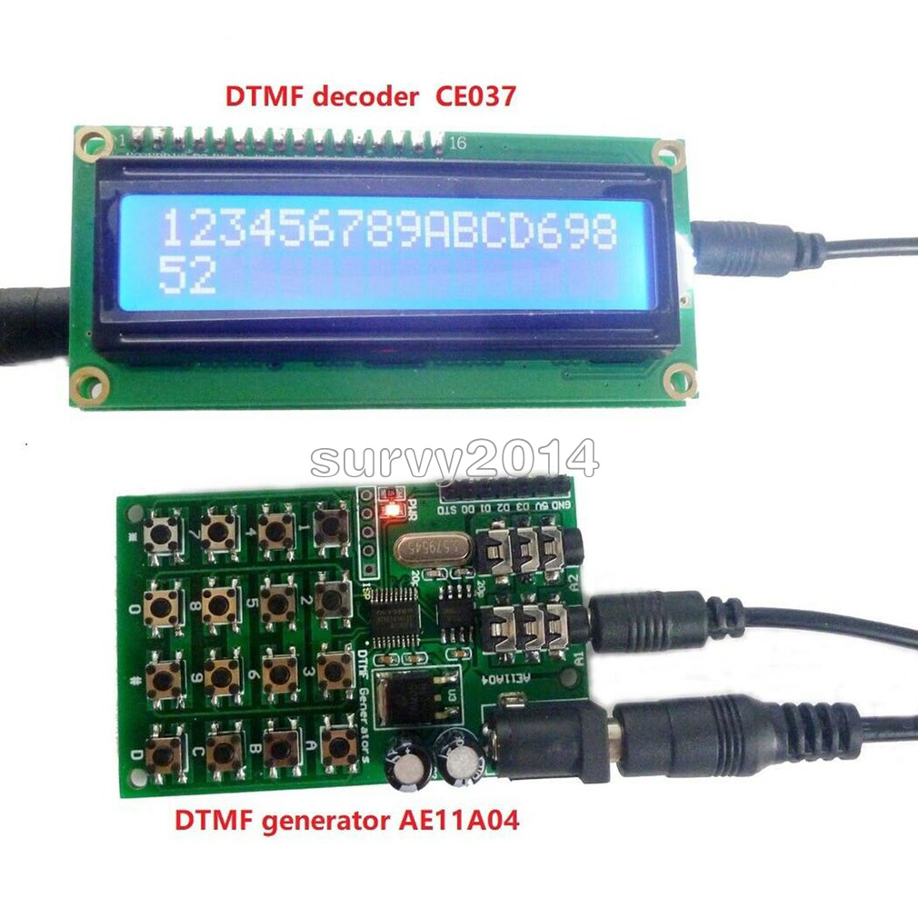 Keypad DTMF Generator Module Audio Encoder Transmitter Board for ...