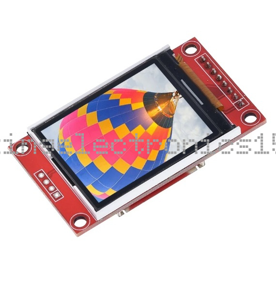 128x160 SPI Bildschirm 1,8 Zoll TFT LCD Display Modul – 128x160 Pixel, ST7735 Treiber, 4-Draht SPI, Mit SD-Kartenslot Und Pegelwandler Für Arduino & Co