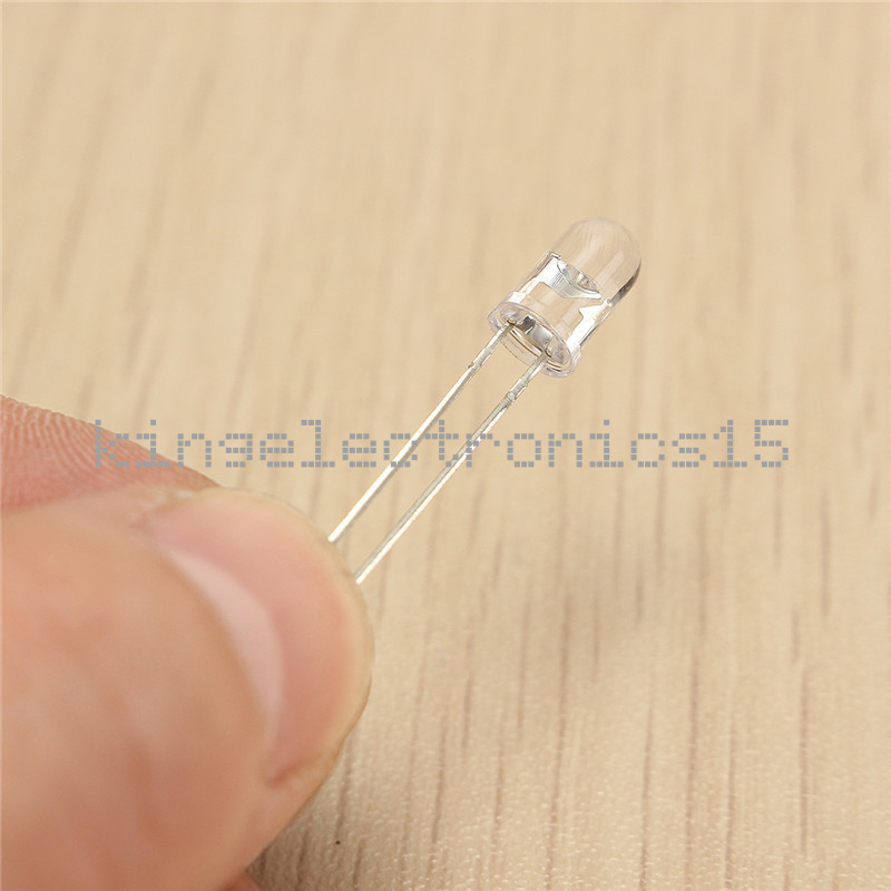 10pcs 5mm 850nm IR infrared Launch emission tube diode LED Lamp Emitting