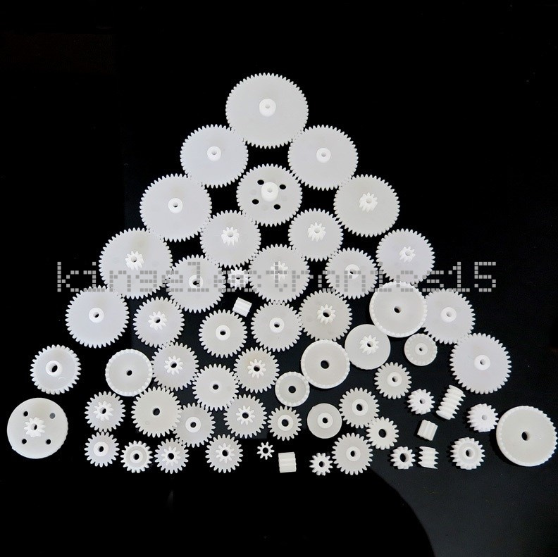 58 Styles Plastic Gears All Module 0.5 Robot Parts for DIY Arduino MF