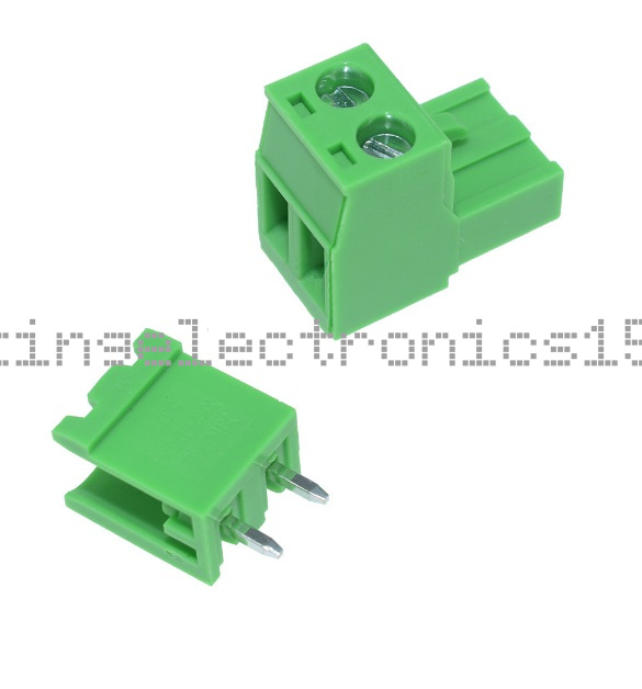 5 stks x KF 2 edgk kf-4p 4pin Right Angle Plug-In Terminal Connector 5.08 mm pitch