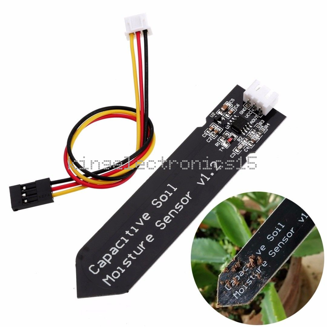 Analog Capacitive Soil Moisture Sensor V1.2 Corrosion Resistant With Cable