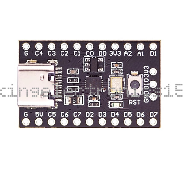 Lckiioy CH32V003 RISC-V Entwicklungsboard Set - 32-Bit MCU Mit Debugger | Für Maker & Entwickler