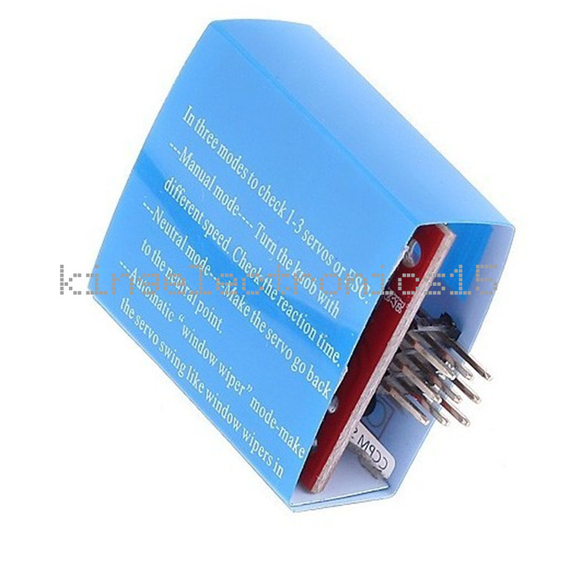 EJ.life Servo-testeur ESC Servo Tester CCPM Servo Consistency Master Avec Voyant Lumineux à 3 - Foto 6