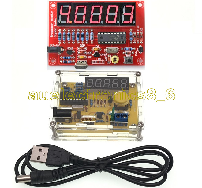Crystal Oscillator Tester Frequency Counter 1Hz50MHz DIY Kits Meter w