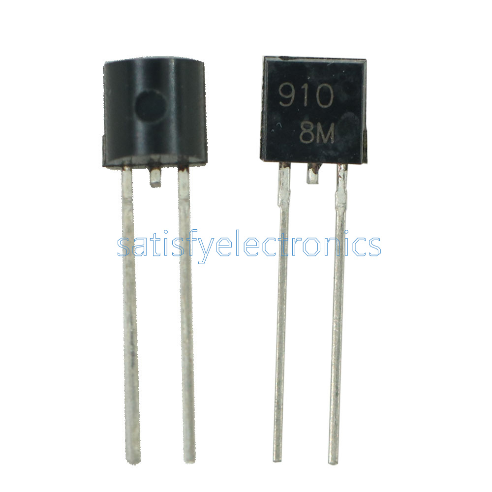Siemens S 50 Pcs BB910 (Varicap) - TO-92S Package For RF/Tuning ...