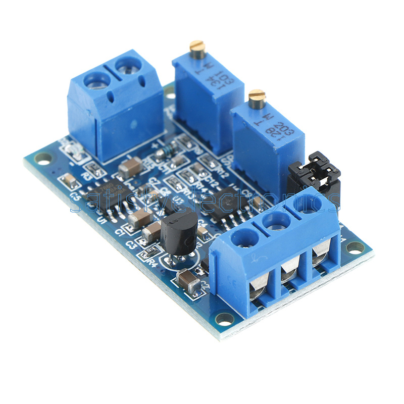 Current to Voltage 0/4-20mA to 0-3.3V 5V 10V Converter Module Analog ...