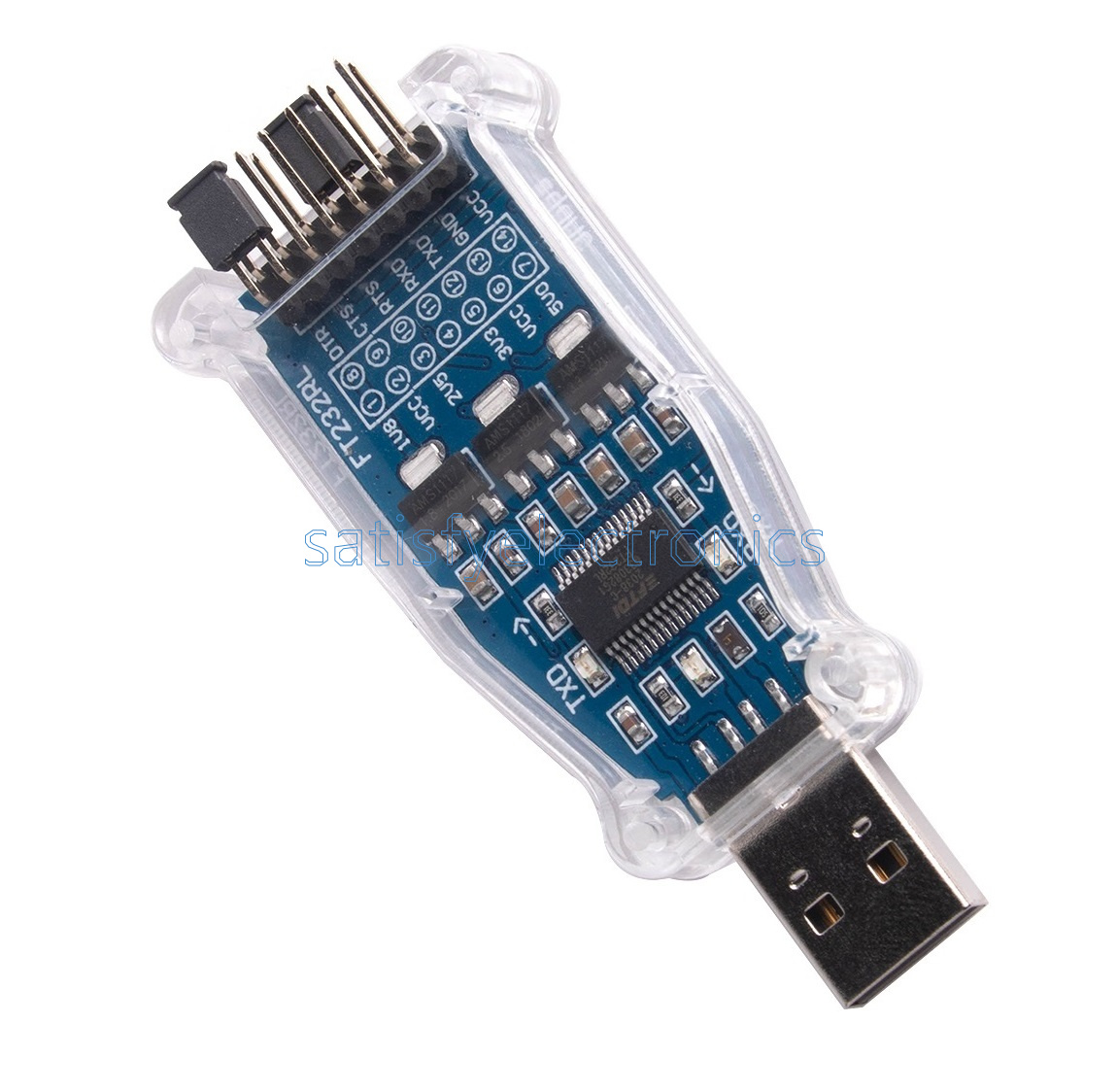 BuildYourCNC - FTDI TTL-232R 5V USB to UART (Serial) Converter