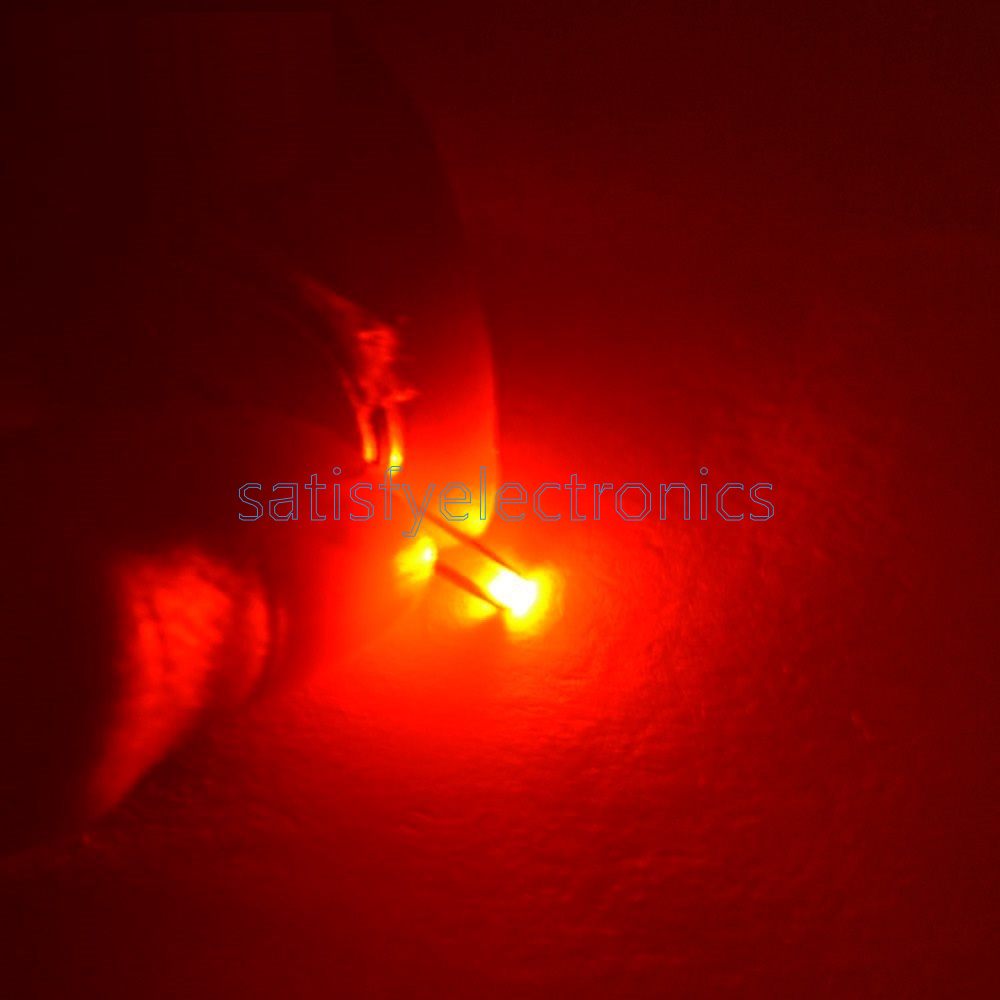 100Pcs SMD SMT 0603 Series LED Super Ultra Bright Red Color Light DIY Lamp NEW
