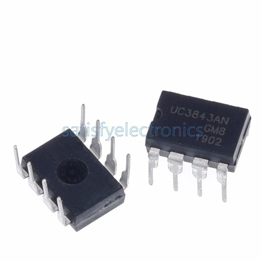 10PCS UC3843AN UC3843 ON 3843 DIP-8 PWM Controller | eBay