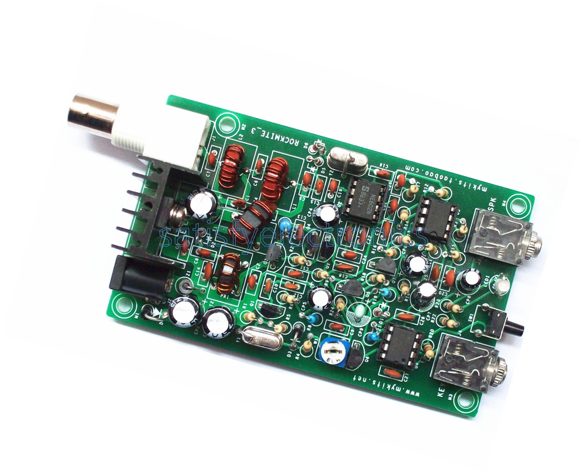 PIC Version 8W Super RM RockMite QRP CW Transceiver HAM Radio Shortwave