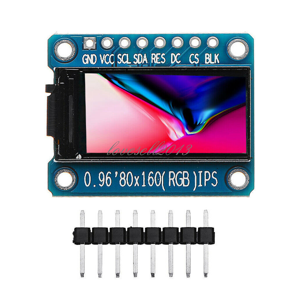 Tft ips дисплей. LCD SPI st7735. LCD дисплей st7735 80x160. Дисплей TFT (st7735) для fritzing. Экран TFT st7735.