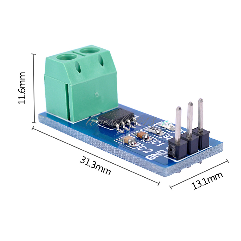 5PCS ACS712 30A Design Range Current Sensor Module For Arduino