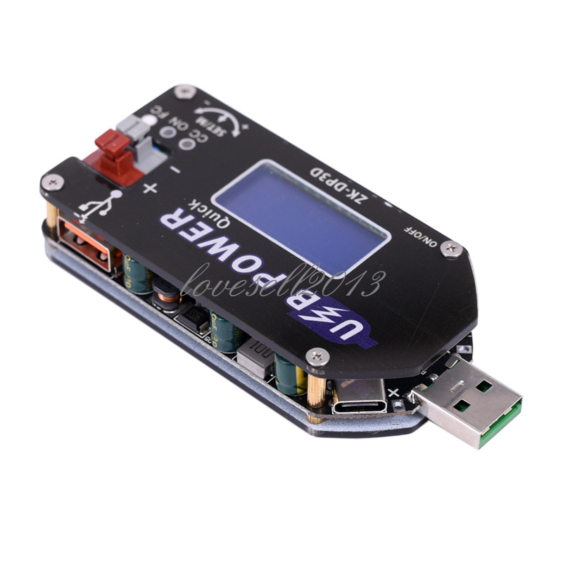 15W 2A Digital Control USB Adjustable Power Supply Module CC CV Speed