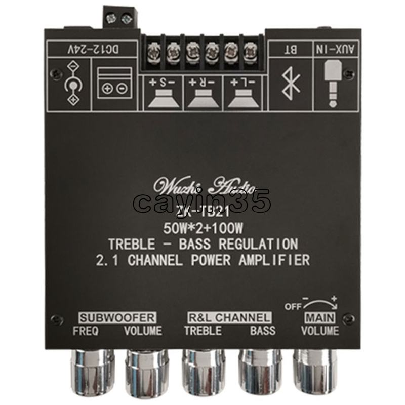 Scheda Amplificatore Bluetooth 5.0 TPA3116 2x100W – Mini HiFi Potente