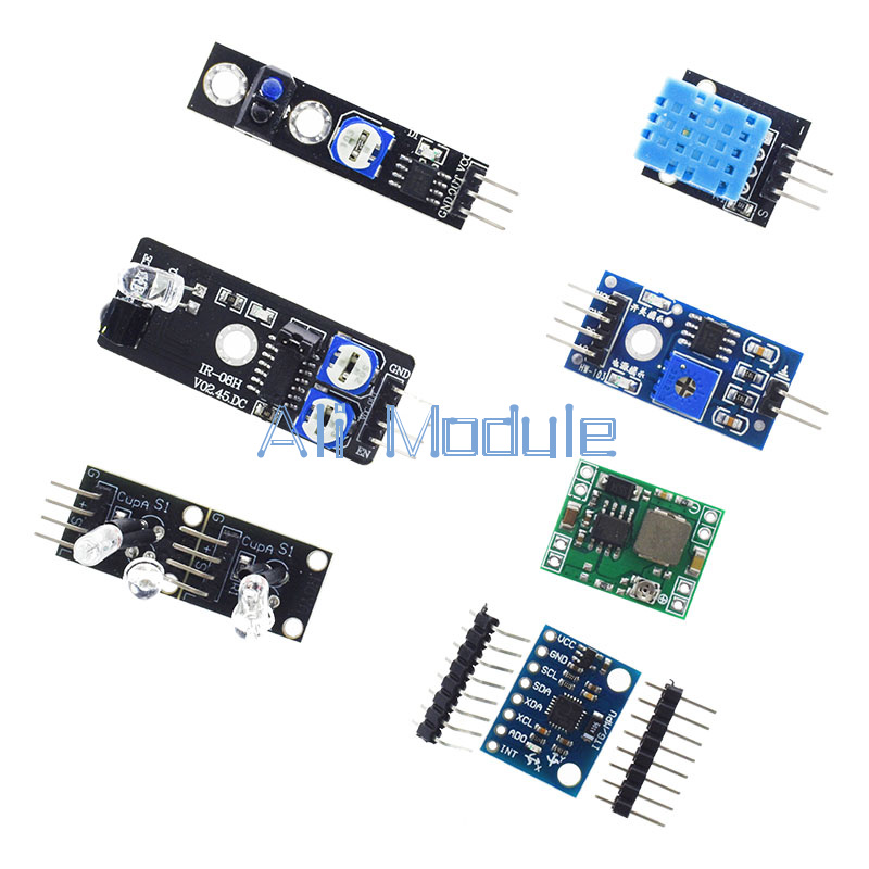 22-in-1 Electronic Component Sensor Module Kits for Arduino Raspberry Pi