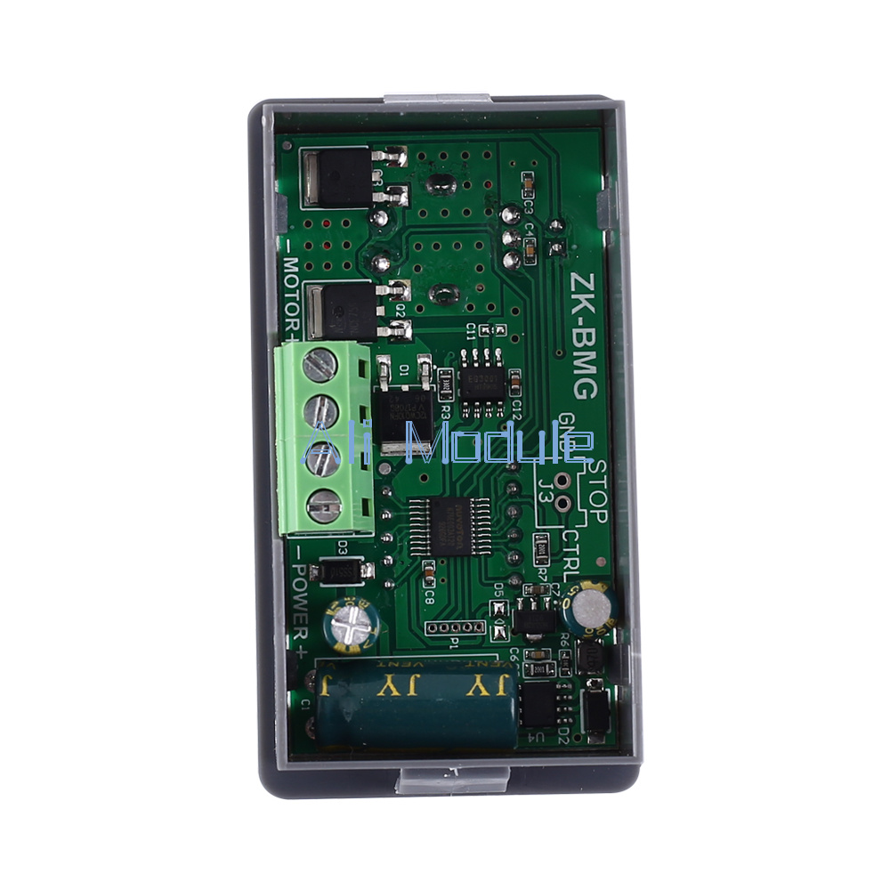 DC 6-60 V PWM Motor Drehzahlregler 30A – Stufenlose Regelung Mit Digitalanzeige Für 12V, 24V, 36V & 48V Motoren