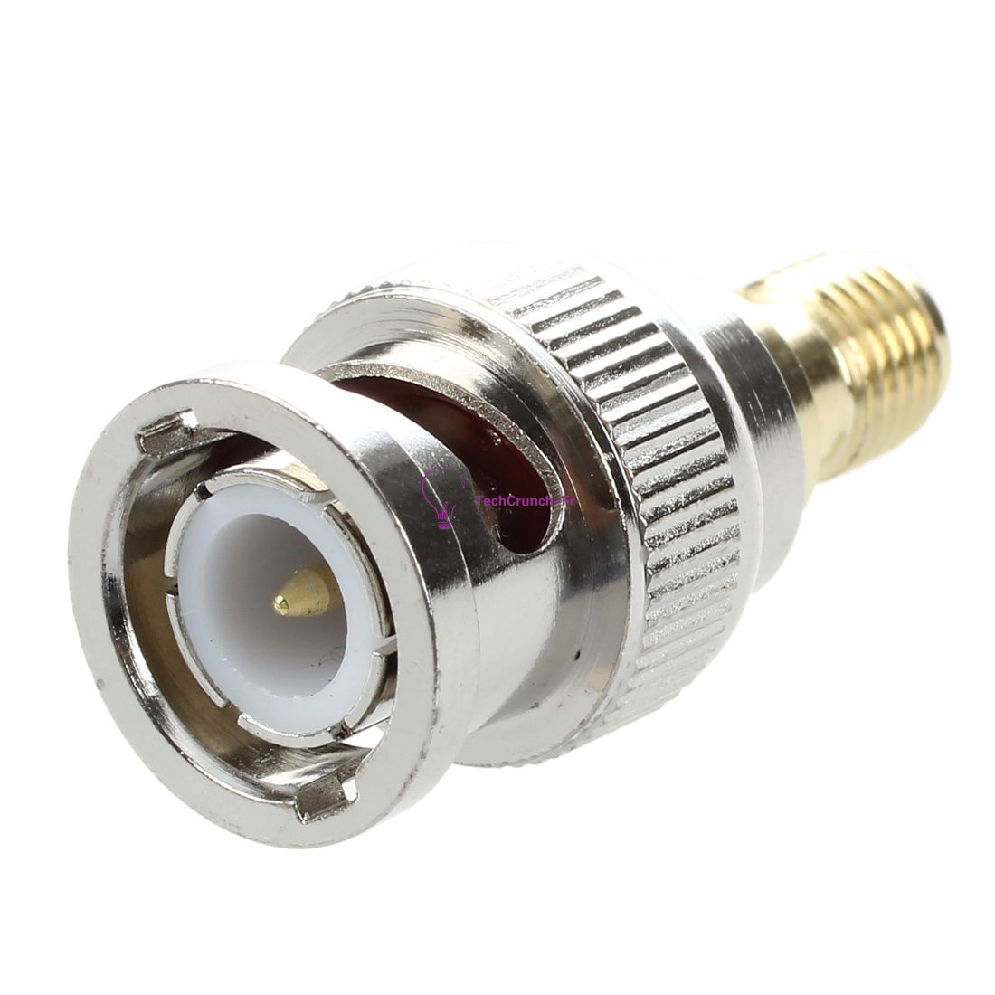 1Pcs SMA Female Jack to BNC Male plug straight RF coaxial Connector Adapter