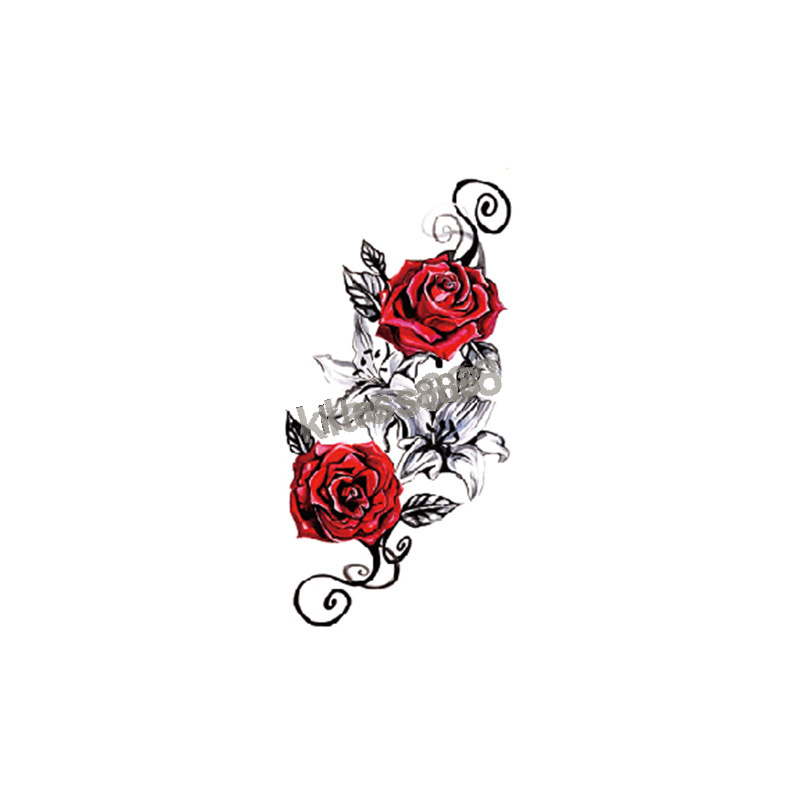 Beautiful Waterproof Temporary Tattoos Body Art For Women Arm Decor Sticker Gift - Picture 14 of 17