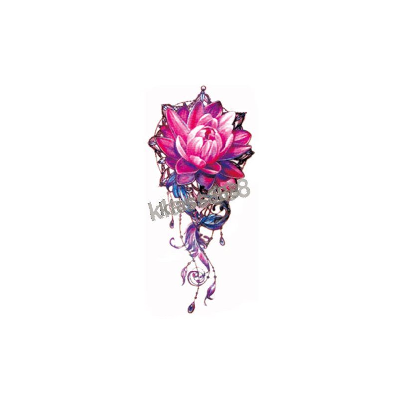 Beautiful Waterproof Temporary Tattoos Body Art For Women Arm Decor Sticker Gift - Picture 15 of 17