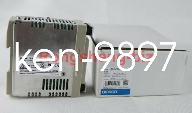 New 1Pcs Omron Power Supply S8VS-12024 100-240V 24Vdc ie