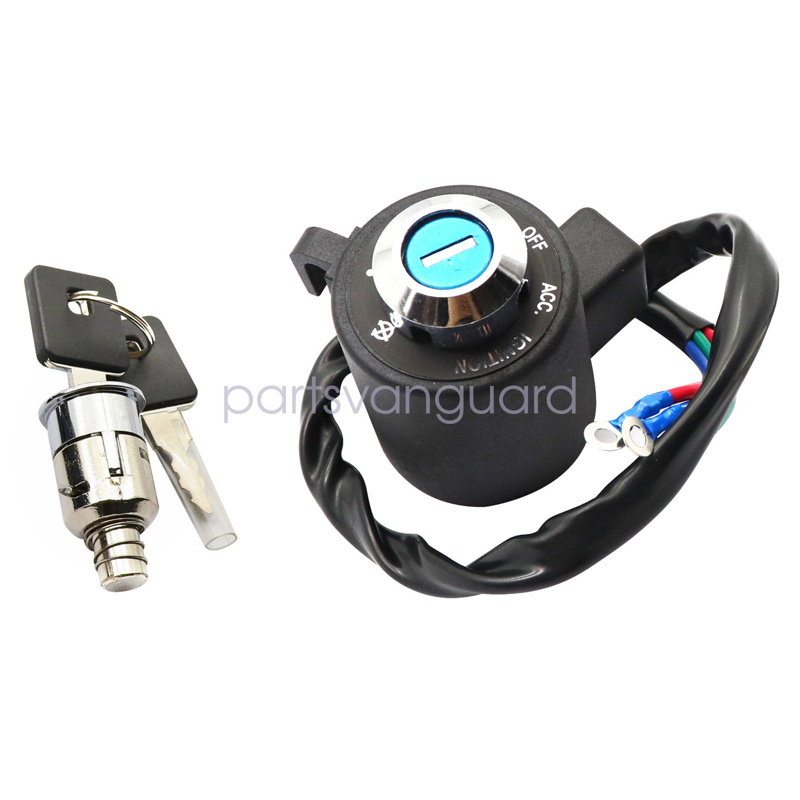 Ignition Switch & Tail Box Lock Keys For XL1200C Sportster