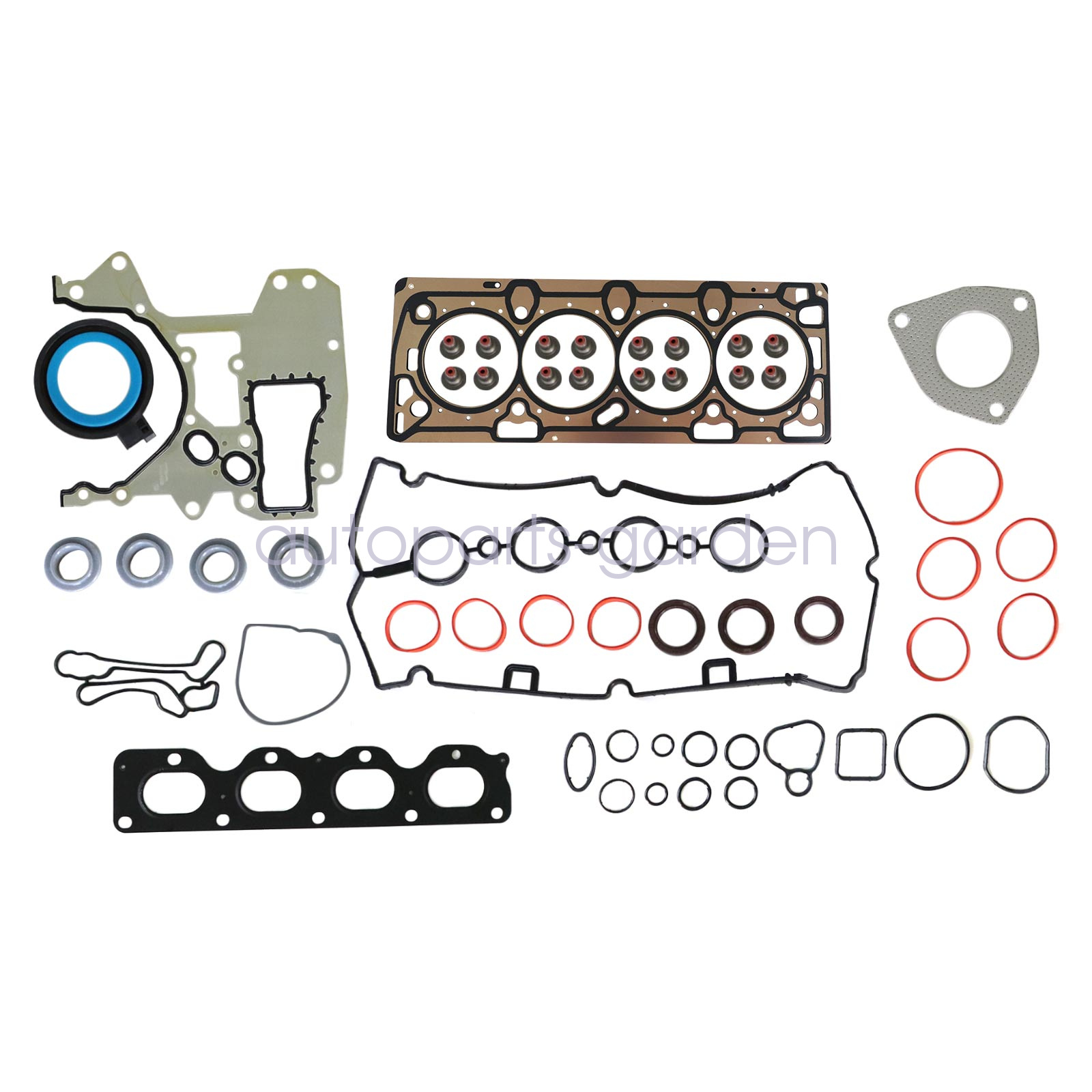 Engine Rebuild-Fit 12-17 Chevrolet Cruze 1.8L Gasket Piston Bearing Con - Foto 2