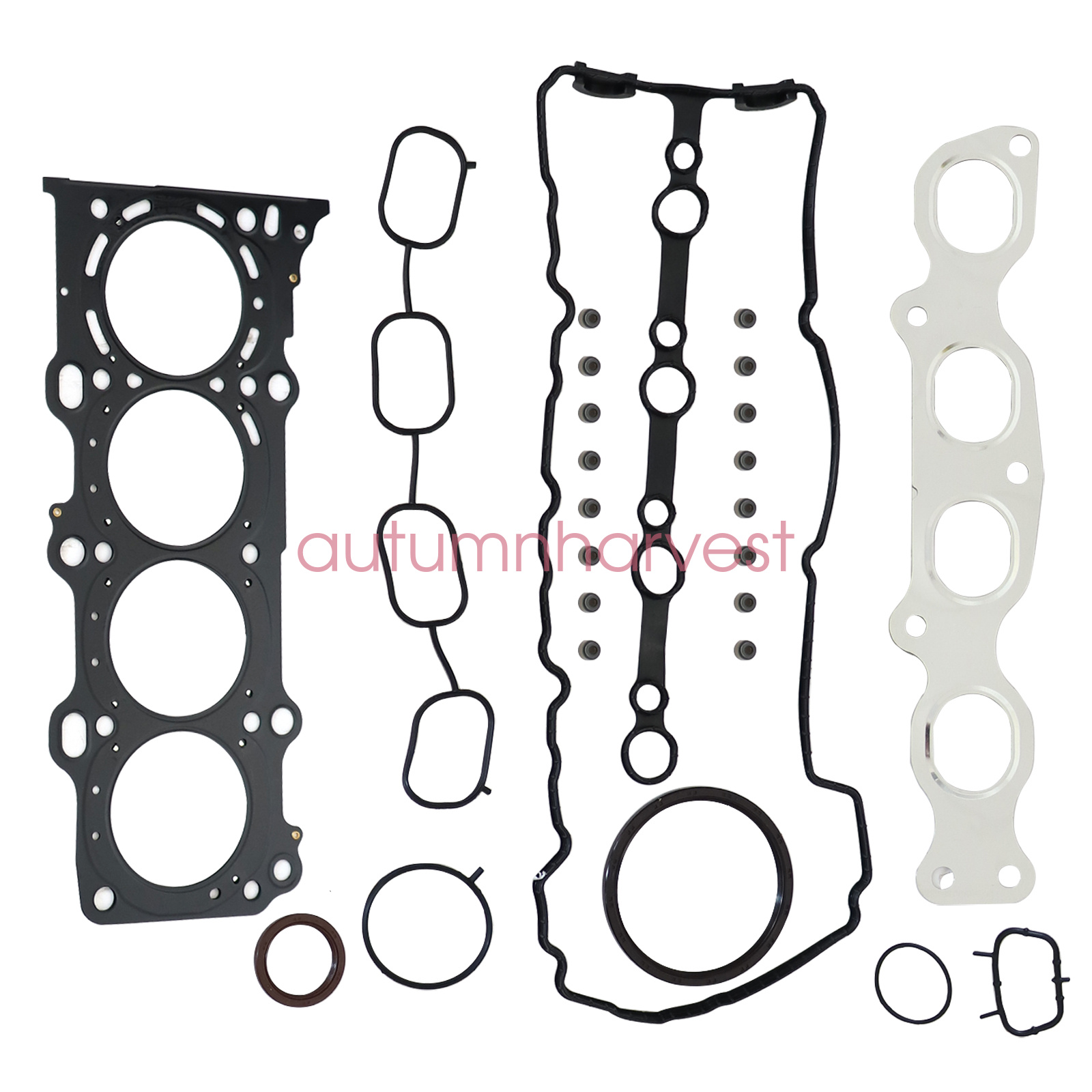 パーツ SHIGE ECCPP Engine Timing Chain Kit Head Gasket Set for 07-09 for