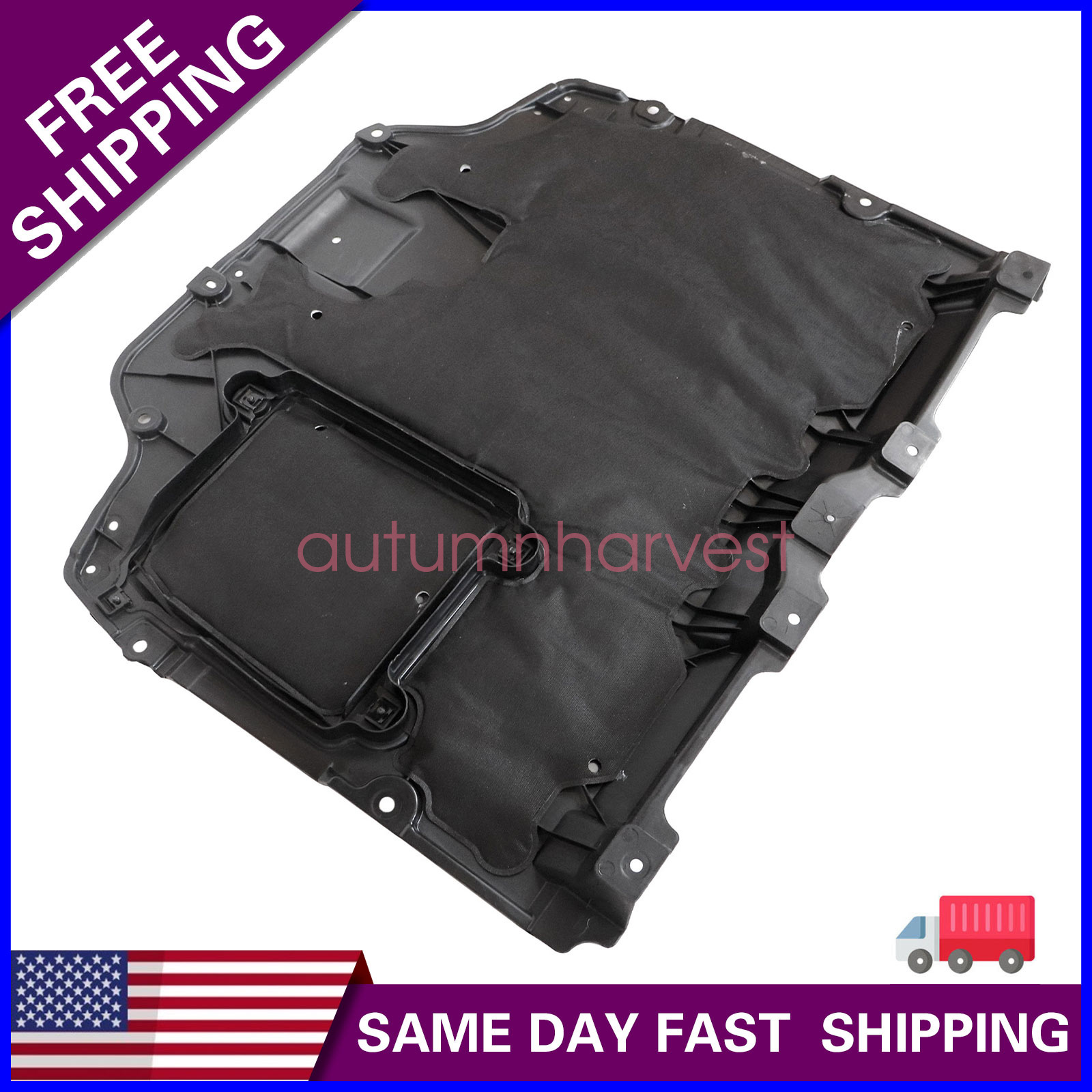 Fit 2019 2020-2022 Toyota C-HR Engine Splash Shield Center