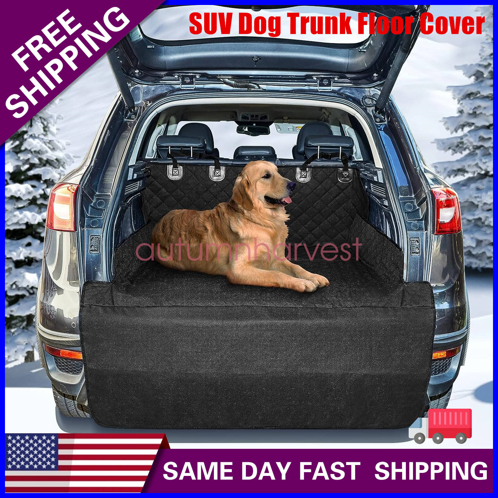 Dog cargo outlet cover for suv