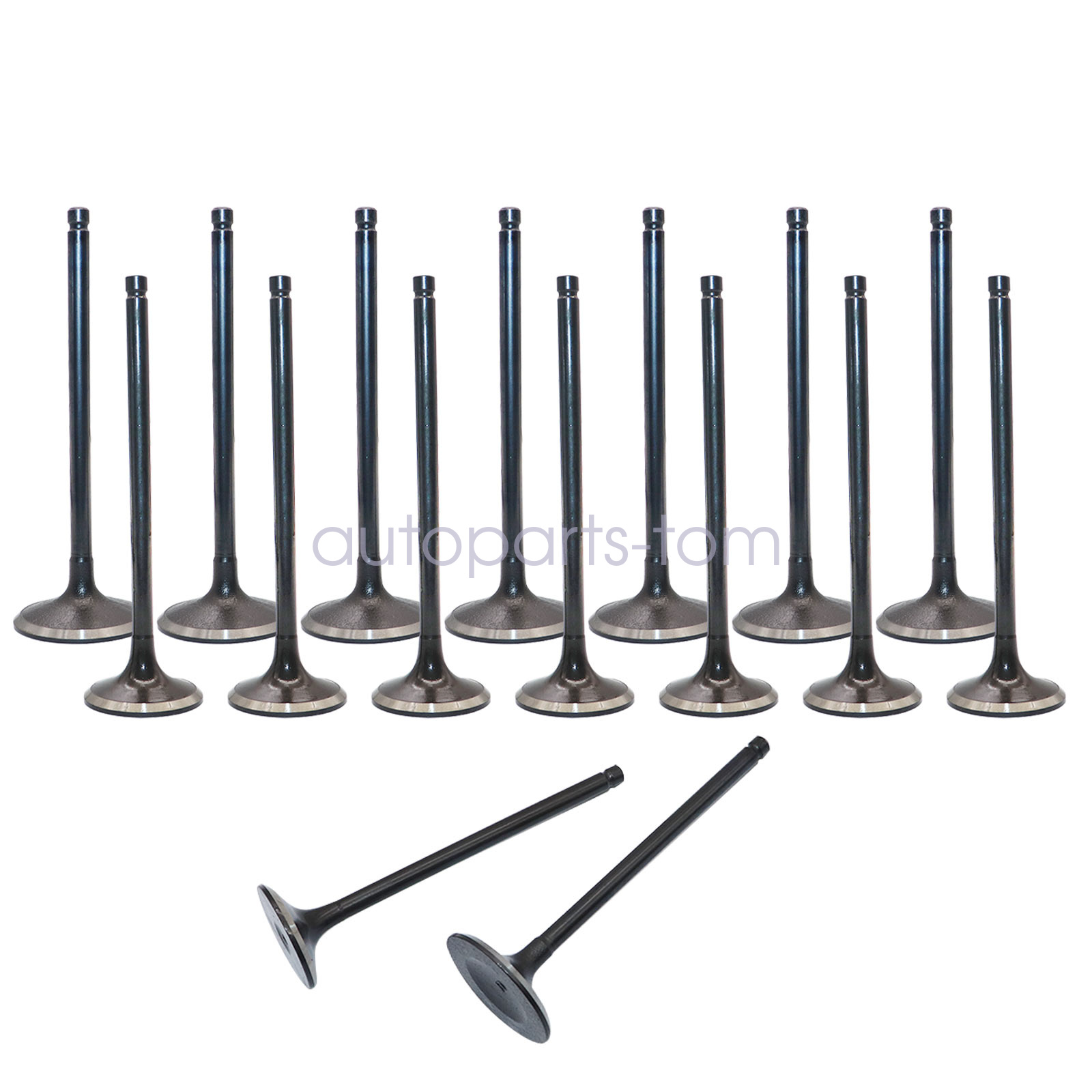 パーツ Mazda DOHC 16-VALVE Intake & Exhaust Engine Valves Kits For Ford Mazda 2.0 2.3
