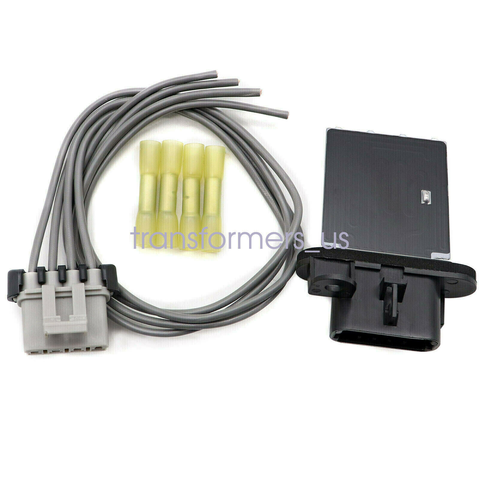 HVAC Fan Blower Motor Resistor Kit with Wire Harness For 20052014