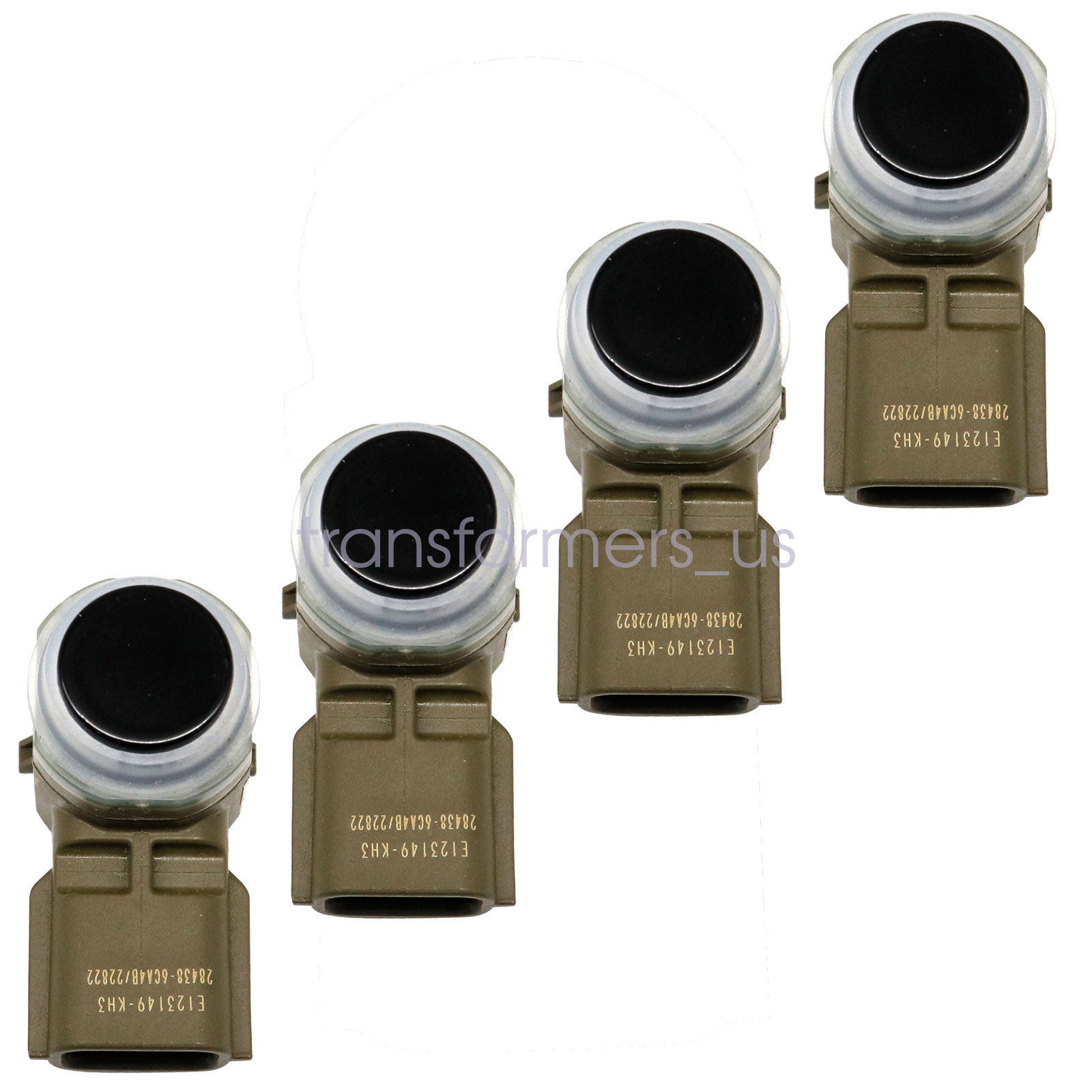 4x NEW Parking Aid Sensor 28438-6CA4B For 2019-2023 Nissan