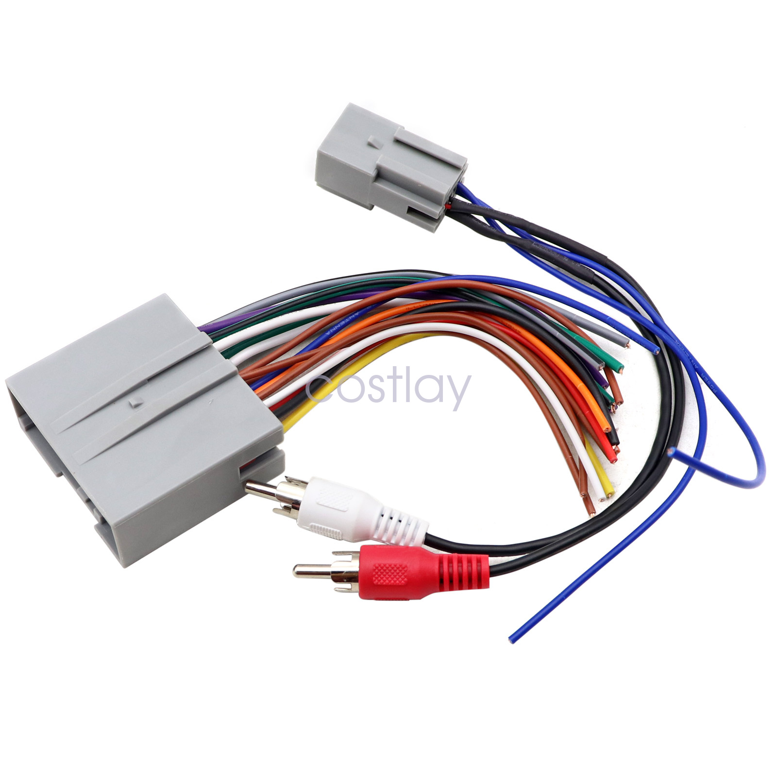 Car Stereo Radio Wiring Harness Adapter Plug For Ford Explorer F150