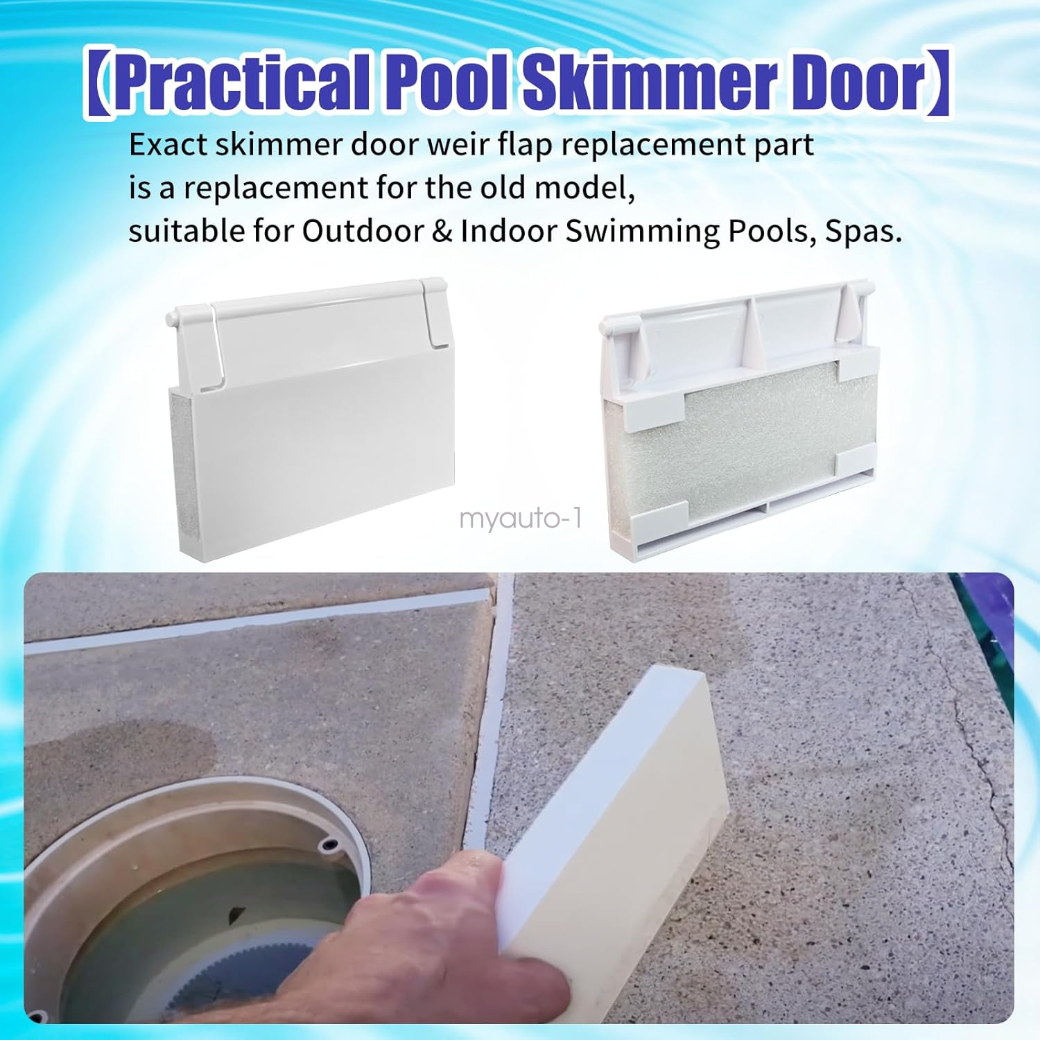 Déflecteur de skimmer de piscine SPX1082K, pièce de rechange pour filtre de piscine