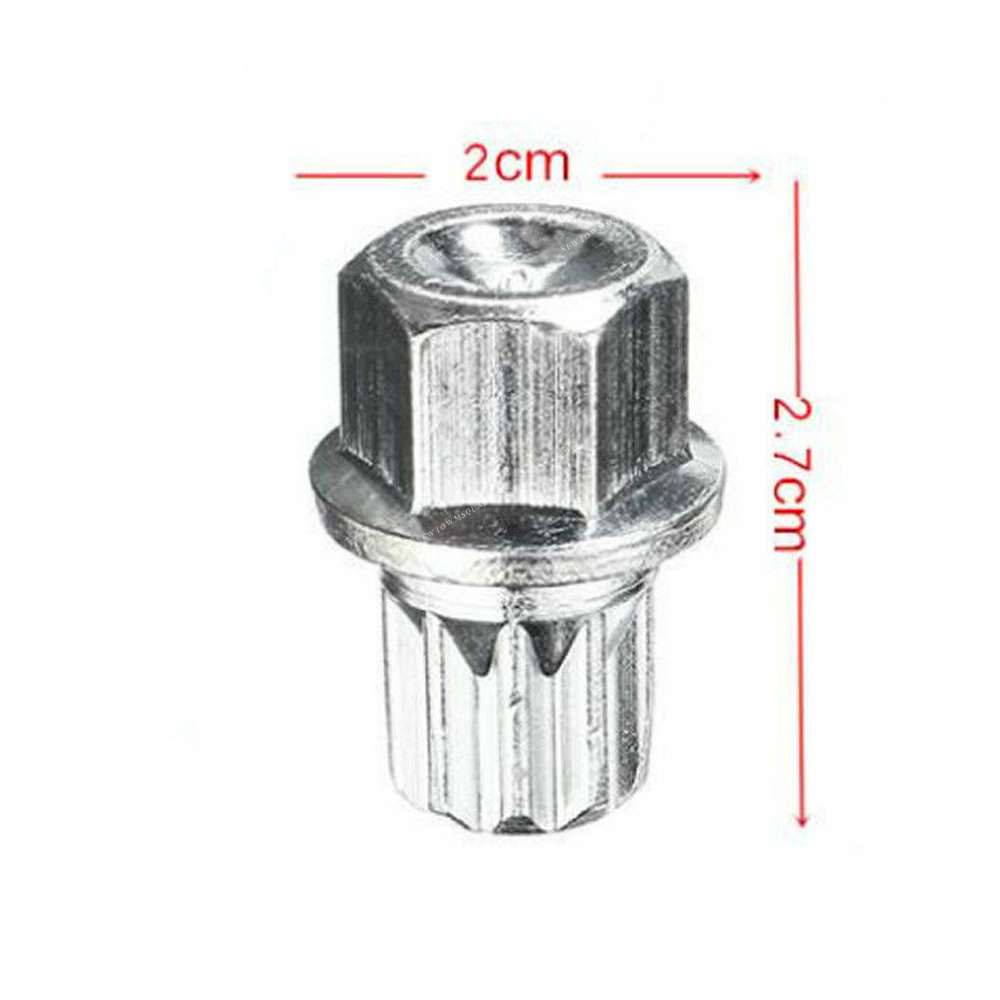 8d0601139f Anti Theft Wheel Screw Bolt Lock Nut Key Adapter For Vw Golf Audi A4 Ebay