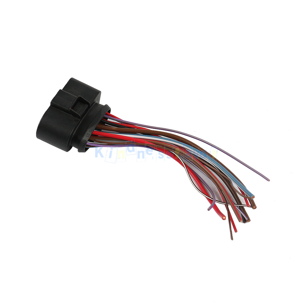 Xenon Headlight 14Pin Switch Wiring Harness Connector Plug Pigtail For
