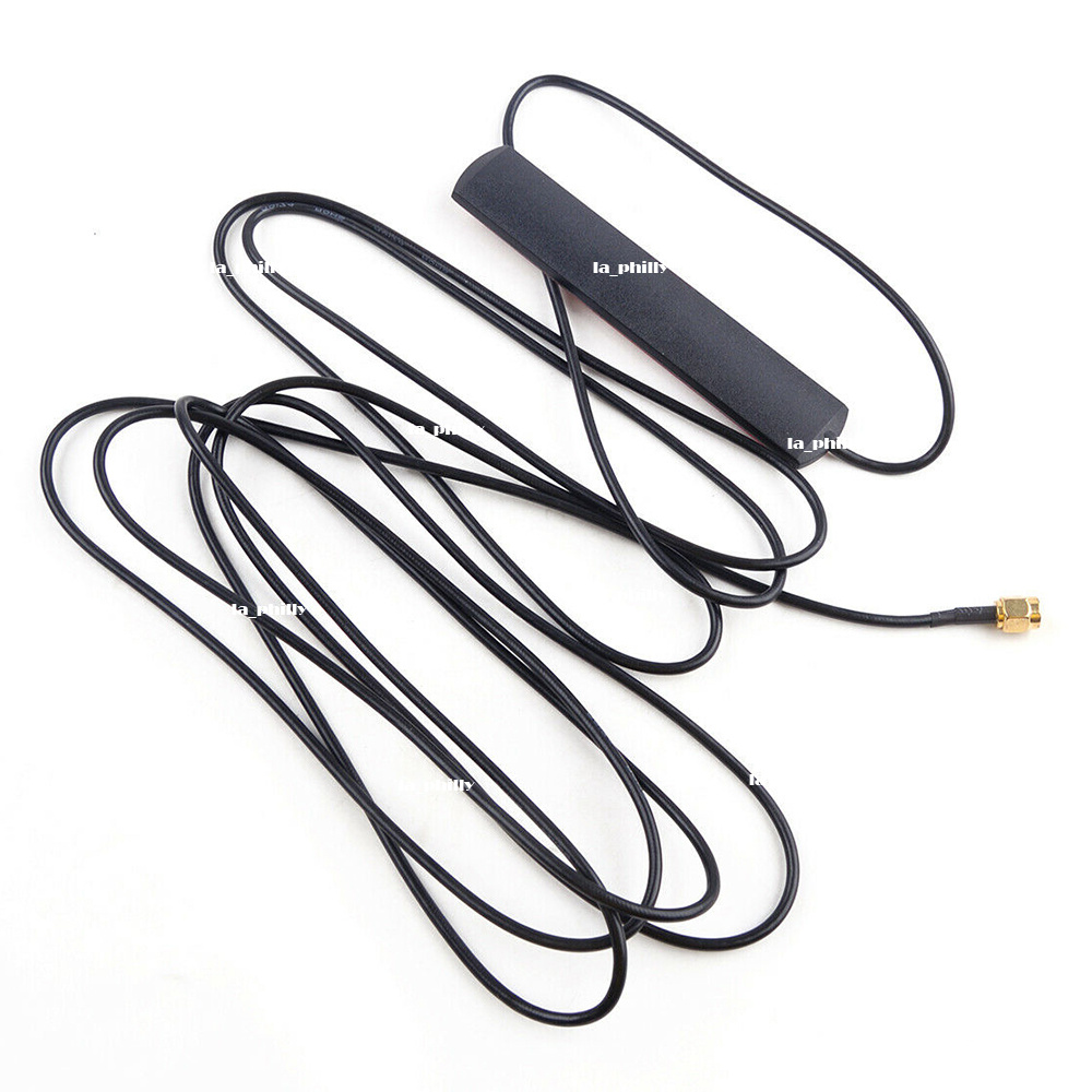 for DAB DAB Car Radio Antenna Patch Aerial Glass Mount Windshield Antenna 300cm