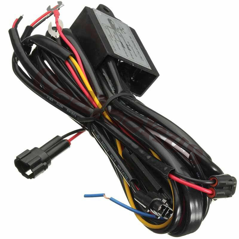 Control On/Off Dimmer Car Daytime Running Lights DRL LED Light Relay