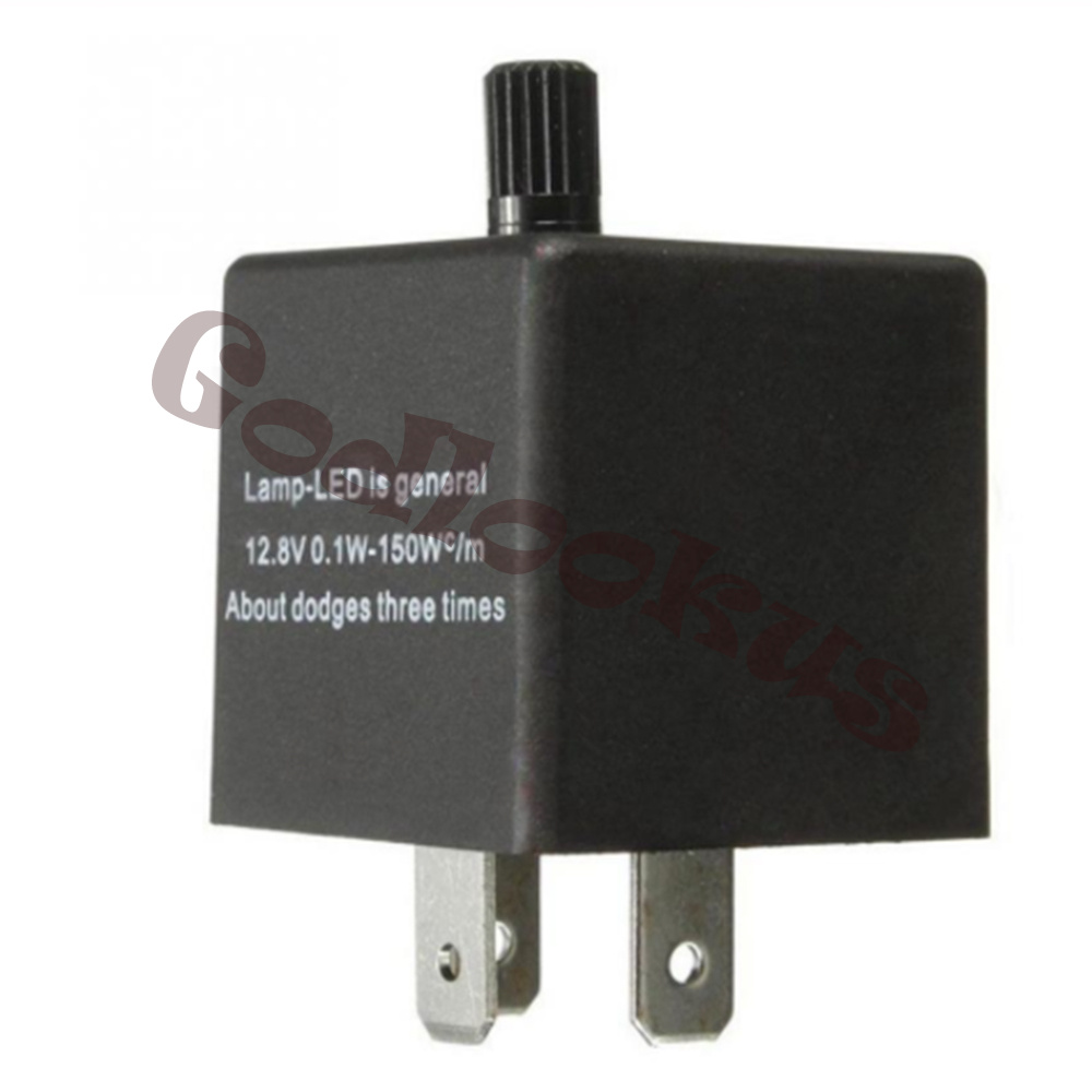 3Pin Adjustable Frequency LED Flasher Relay for Turn Signal Light