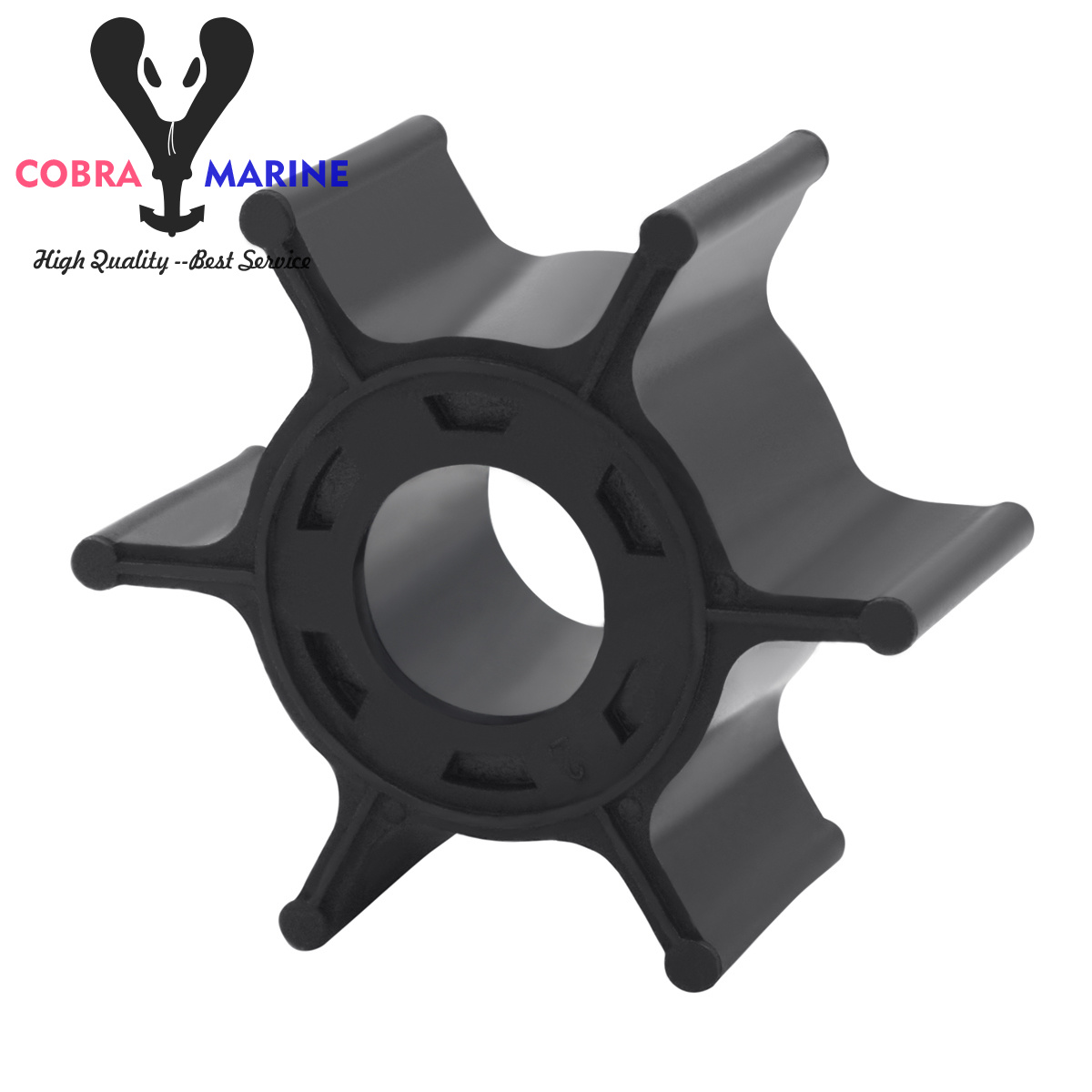6G1-44352-00-00 Water Pump Impeller for Yamaha Outboard 6//8 HP Sierra 18-3066