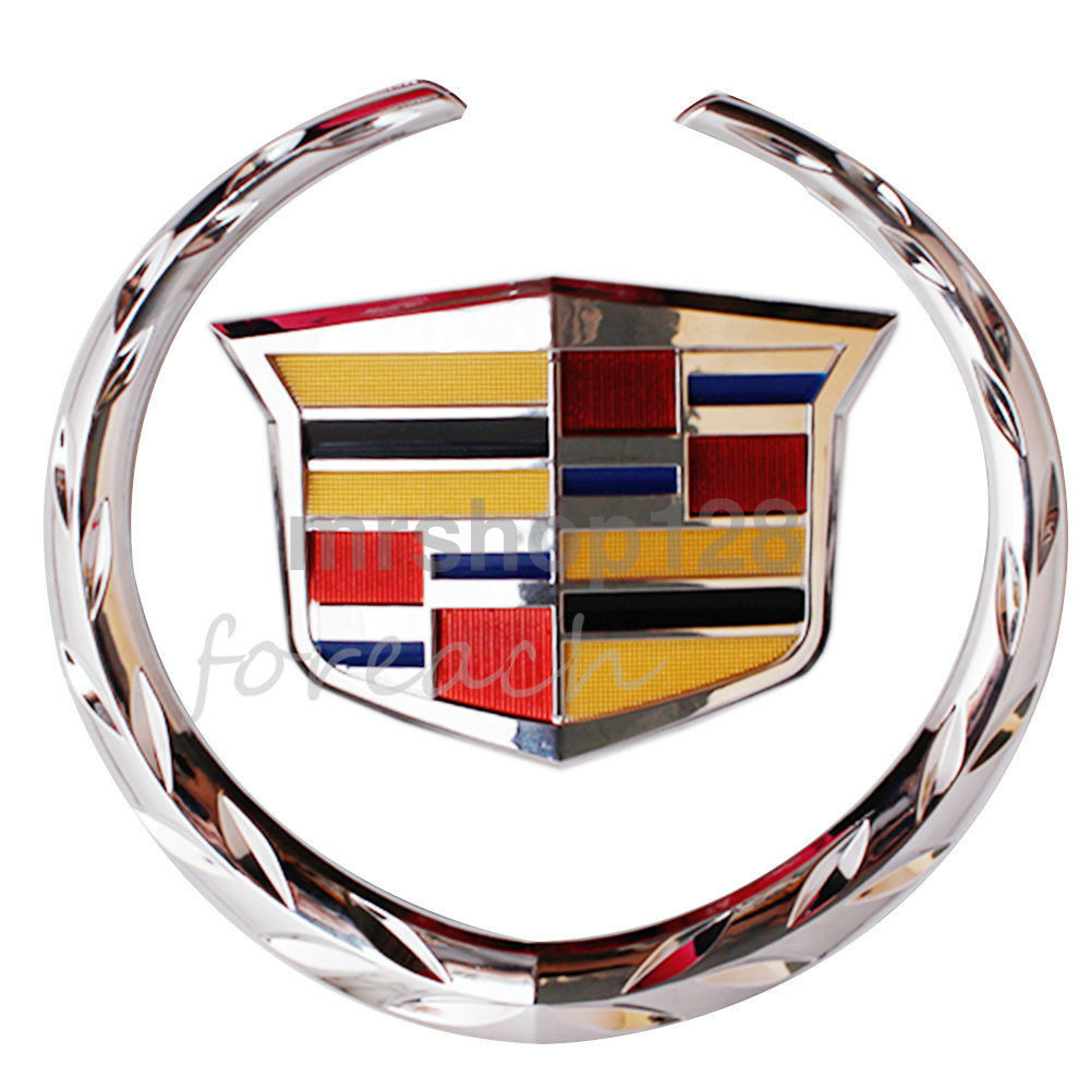 Cadillac "SRX" Chrome Emblem 2010 2011 2012 2013 2014 2015 2016