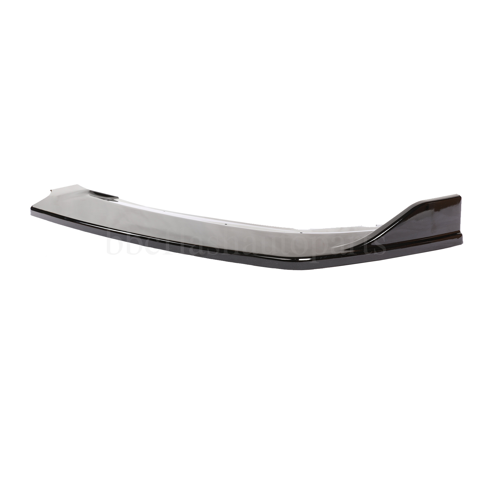 Gloss Black Front Bumper Lip Spoiler Kit For 2016-2021 Honda Civic Sedan (3-Piece)