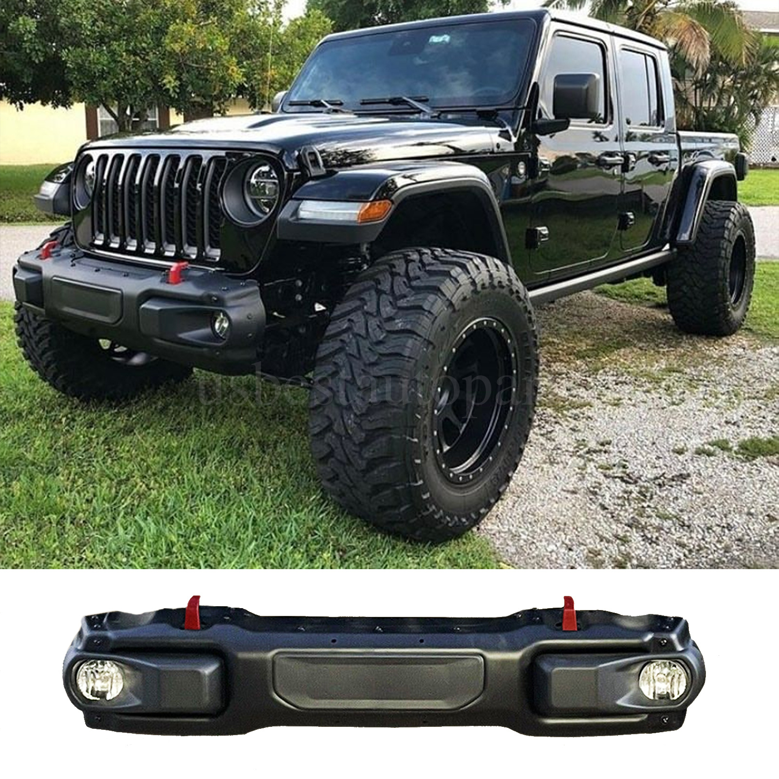Amazon.com: Bushwacker 14005 Jeep Trail Armor Hood Stone