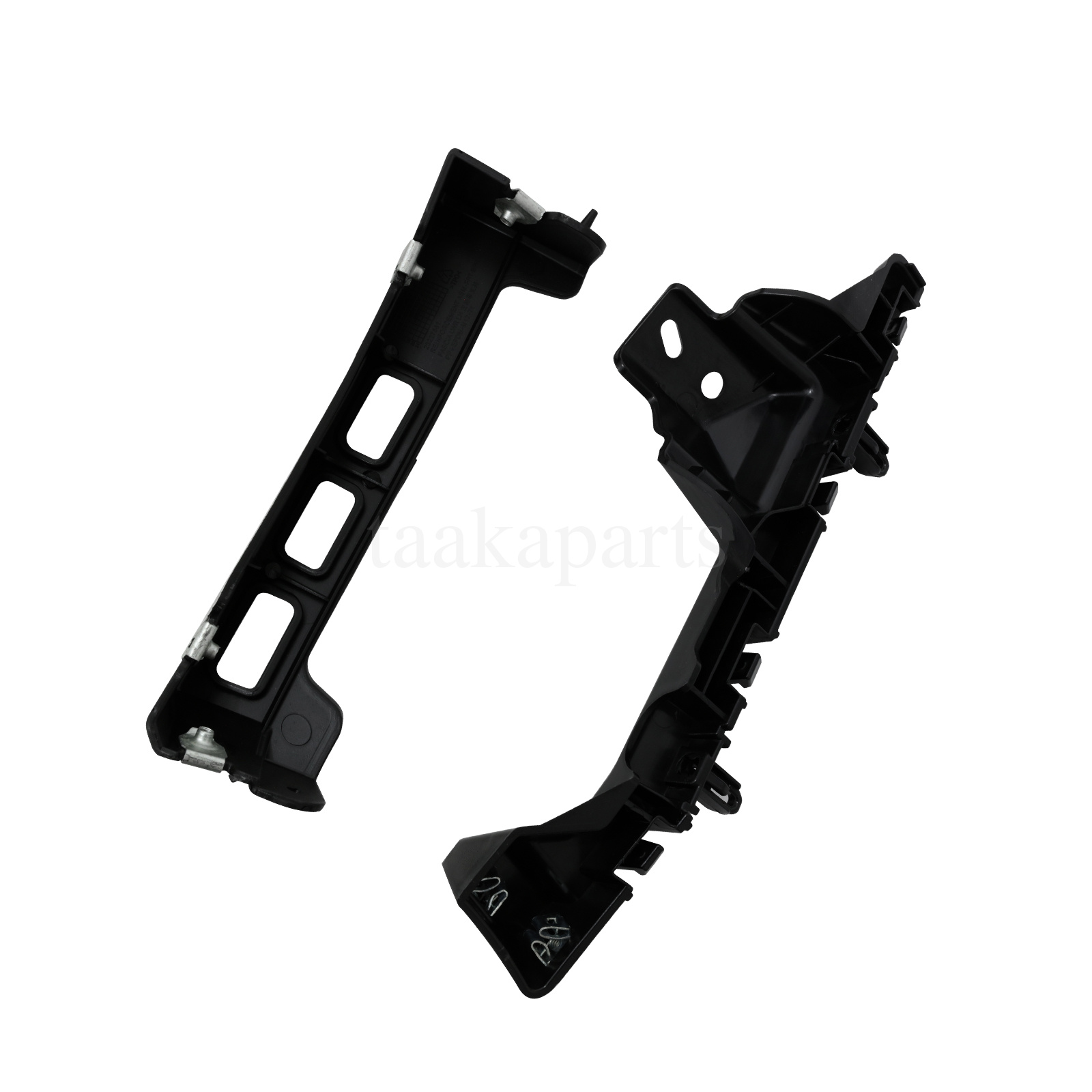 LOSTAR Front Bumper Cover Bracket & Grille Fog Lights Kit For 2018-2021 Chevrolet Equinox – Black, Unfinished