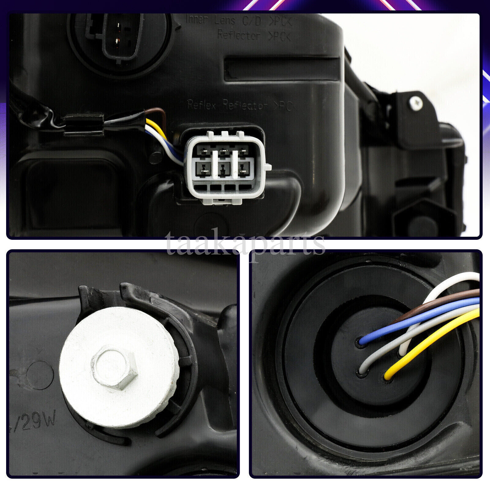 Para 2018 2019 2020 2021 Toyota Camry LE SE LED Faro El Salvador
