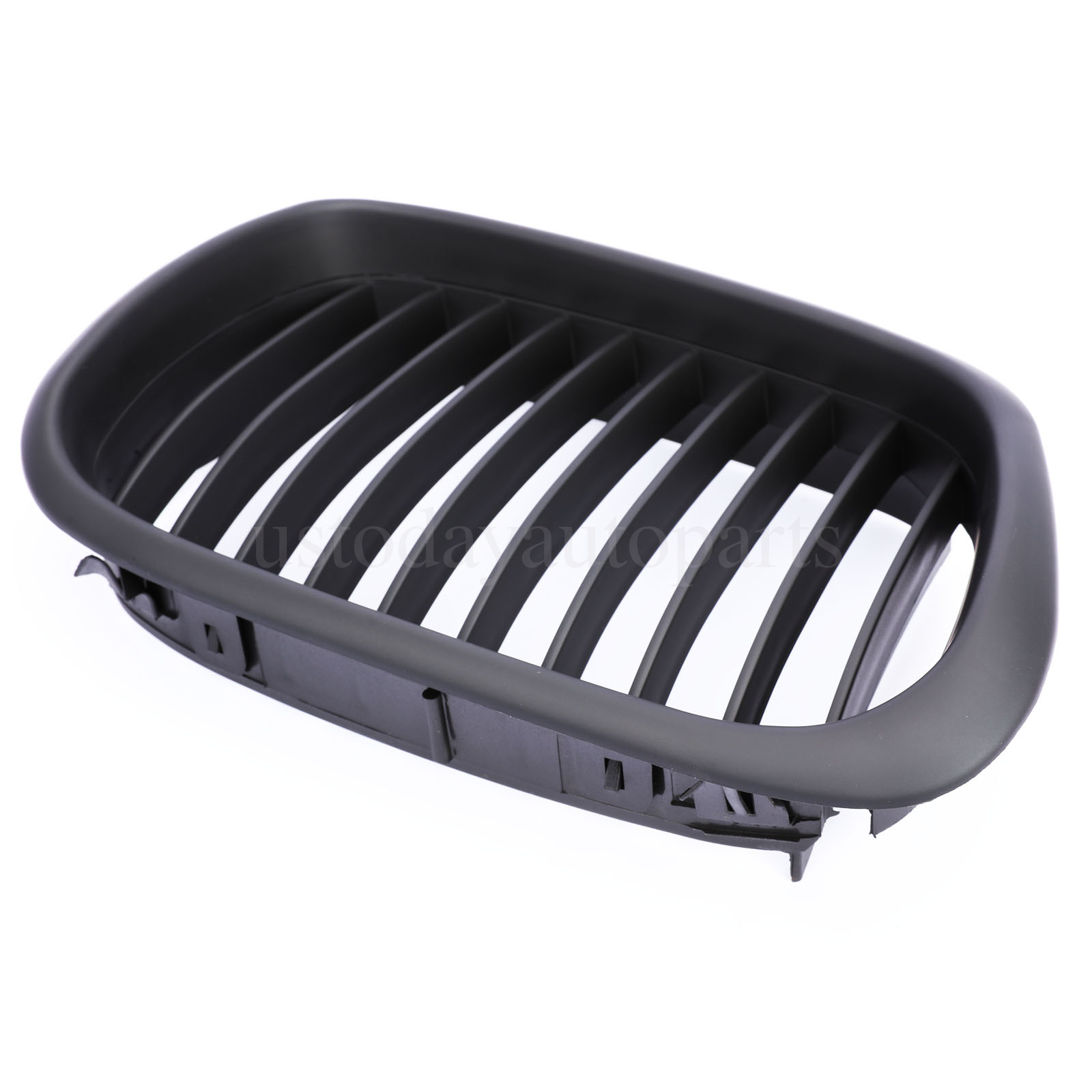 Buy Pair Glossy Black Front Kidney Grille For BMW E39 5-Series