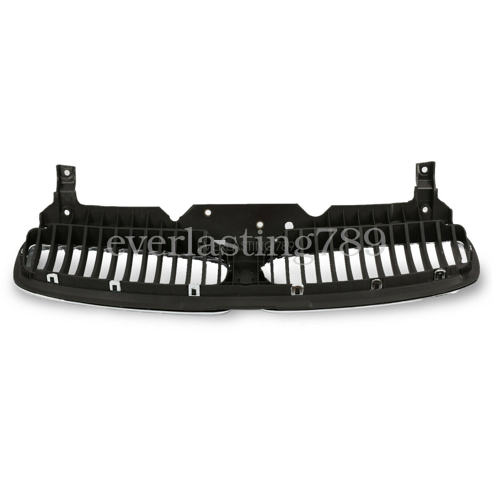 Front Chrome & Black Kidney Grille For 2002-2005 BMW E65 7-Series 745i/745Li | Direct Replacement 2 thumbnail image