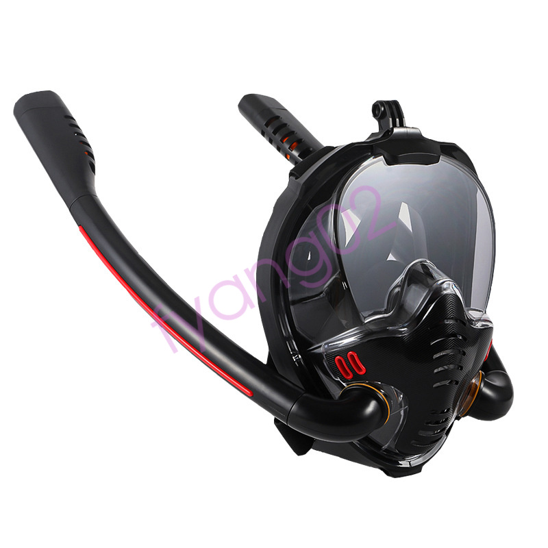 Full Face Snorkel Mask Set Scuba Diving Swimming Underwater Anti Fog for Kid OT